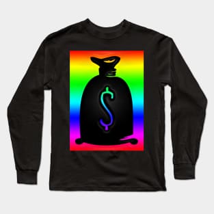 Western Era - Money Bag Long Sleeve T-Shirt